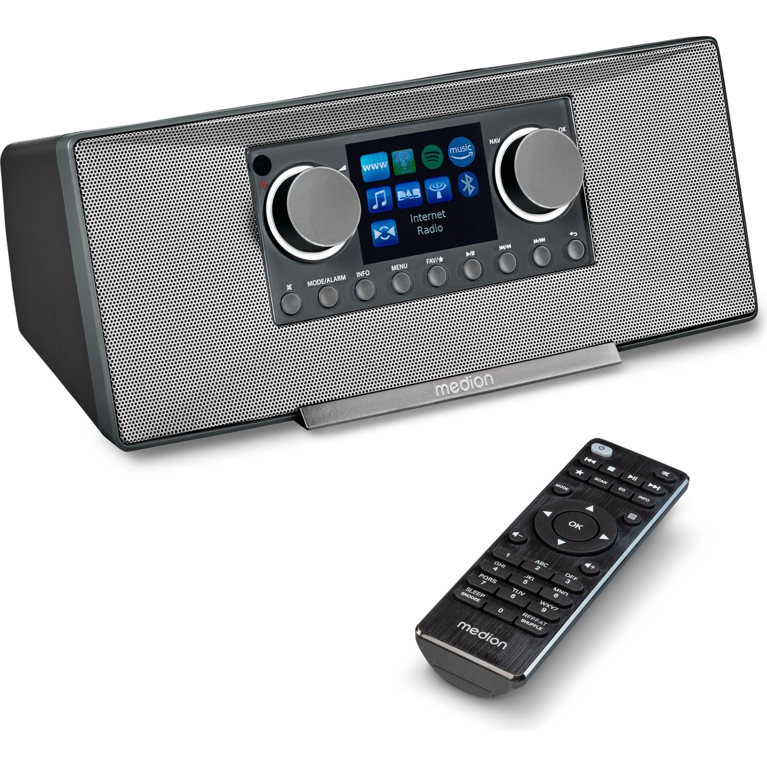 Medion Wecker Mit Qi Ladefunktion MEDION® LIFE® E66519 Uhrenradio