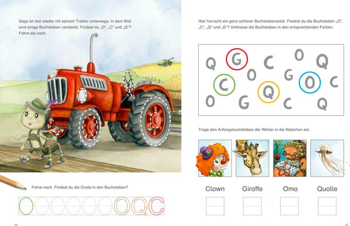 Produktbild Die kleine Spinne Widerlich - Meine ersten Buchstaben (Deutsch)