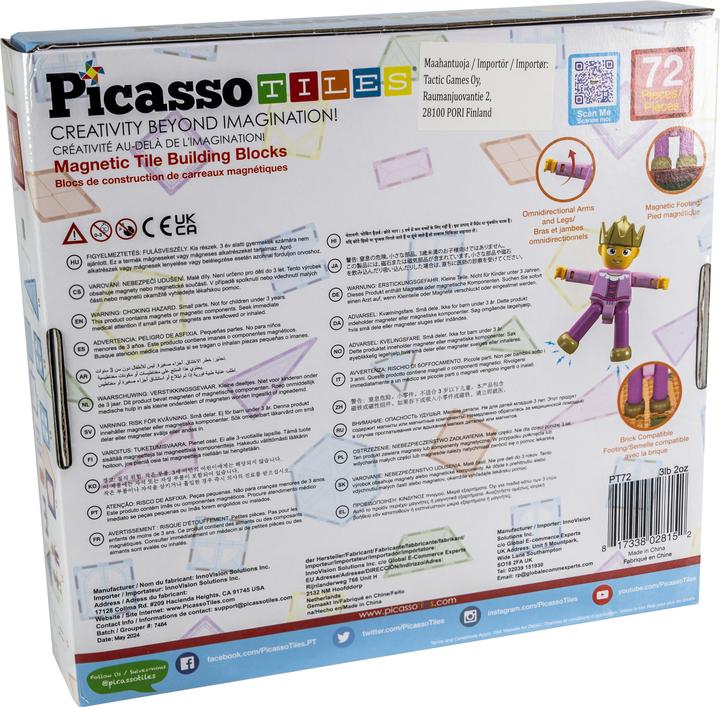 Productafbeelding PicassoTiles Picasso Tegels - Set Winterthema IJs