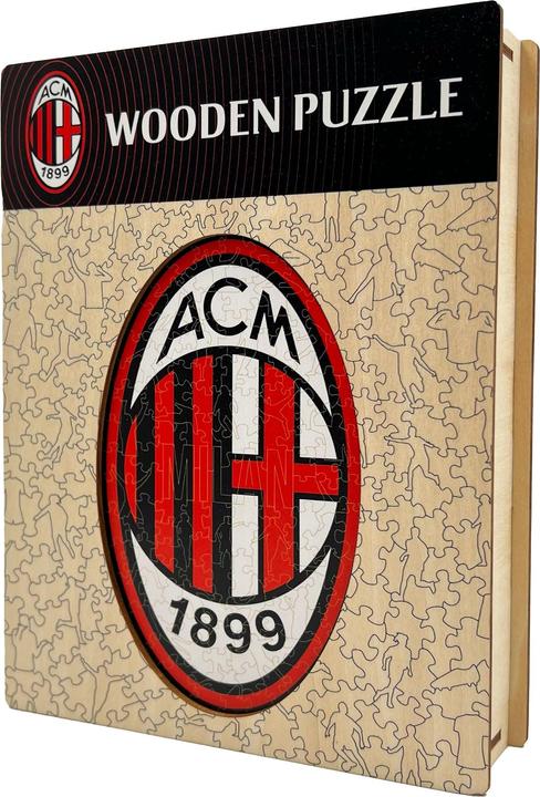 Immagine prodotto Iconic AC Milan - Logo - Puzzle in Legno Taglia M (270 Pezzi) (270 pezzi)