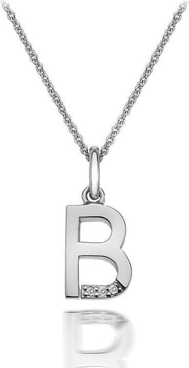 Produktbild Hot Diamonds Diamant Buchstaben Halskette B (Silber 925, 40 cm)