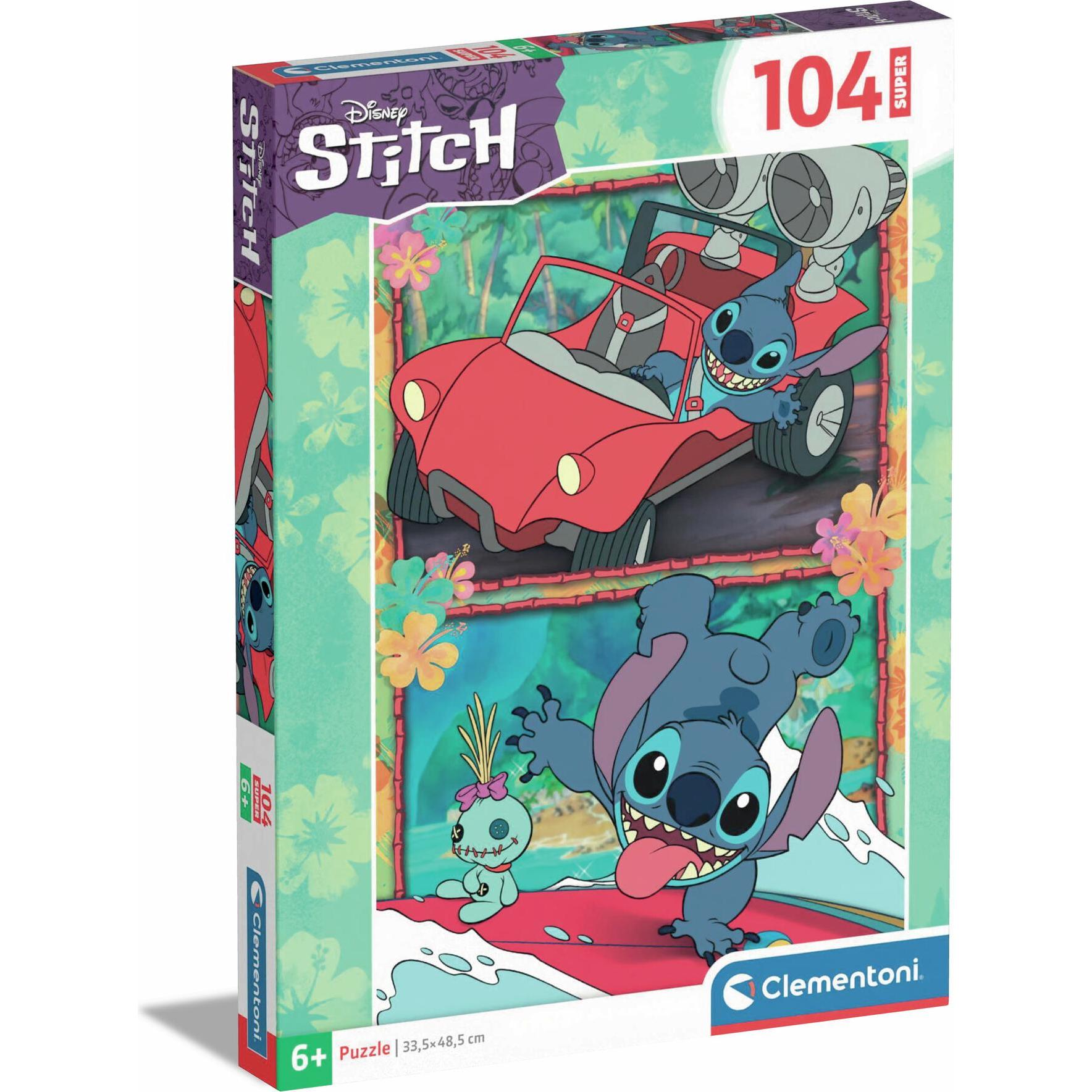 Clementoni Multicolore Stitch - 104 Pezzi (104 Pezzi)