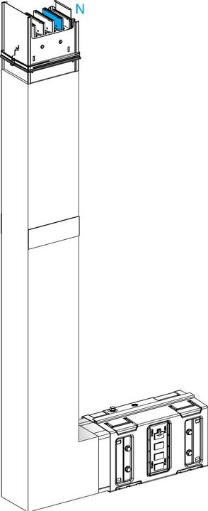 Actual product image Schneider Electric SE KSA630DLE41F KSA Angled element selector length (Terminal strips)