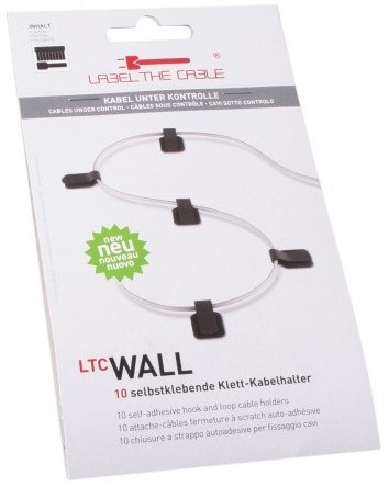 Actual product image Label-the-cable LTC Wall Velcro Cable Ties, pack of 10 (Velcro cable ties, 90 mm, 10 pcs.)