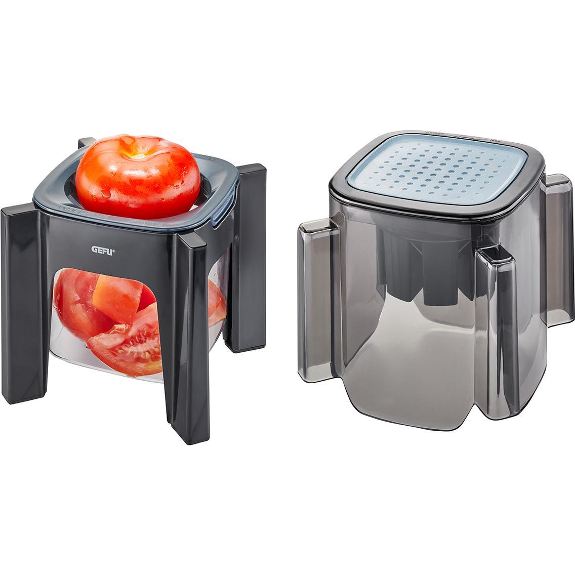 Thumbnail - GEFU Obst- und Gemüseschneider TRICUT, Küchenreibe, Grau