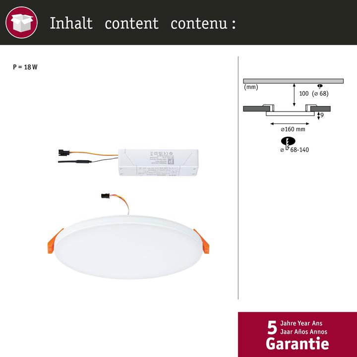 Productafbeelding Paulmann Armaturen Veluna VariFit Edge (1700 lm)