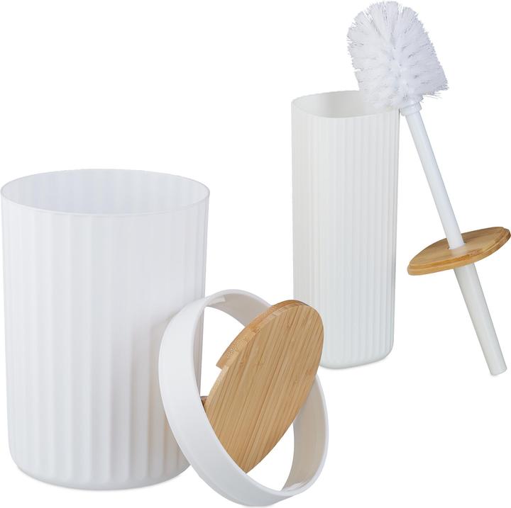 Actual product image Relaxdays Bathroom-Accessory Set