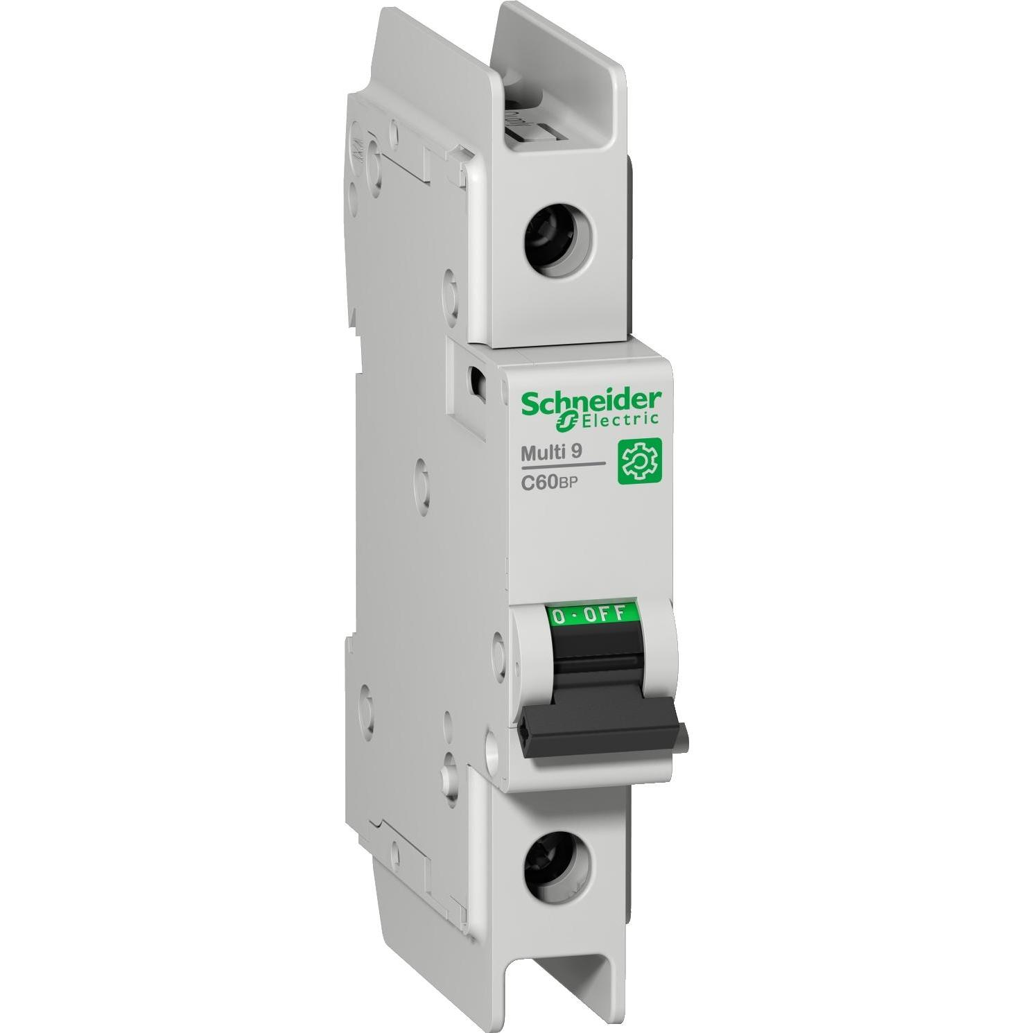 Schneider Electric, Schutzschalter, SE M9F42108 Multi 9 OEM LS-Schalter C60BP 1-polig 8A C-Char. 10kA 480Y/277V UL48