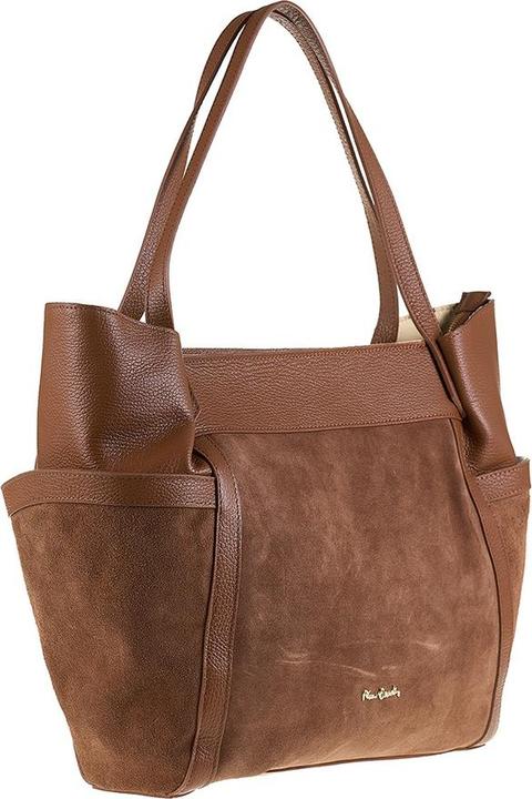 Immagine prodotto Pierre Cardin Damen Schultertasche Made In Italy - Modell Sereia - 100% Leder - 43.0 X 30.0 X 12.0 Cm