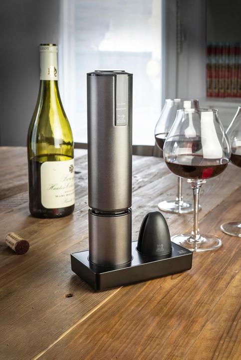 Actual product image Peugeot ELIS TOUCH Electric corkscrew with lithium battery, carbon fibre (Electric corkscrew)