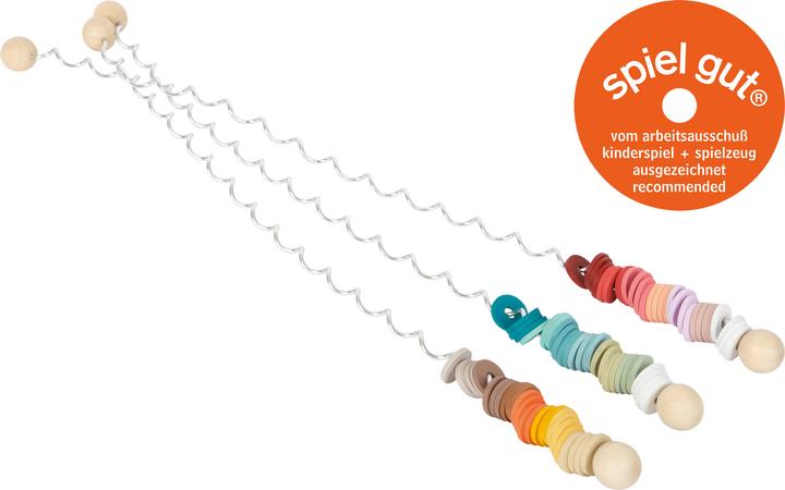 Actual product image small foot Colour spirals in a set