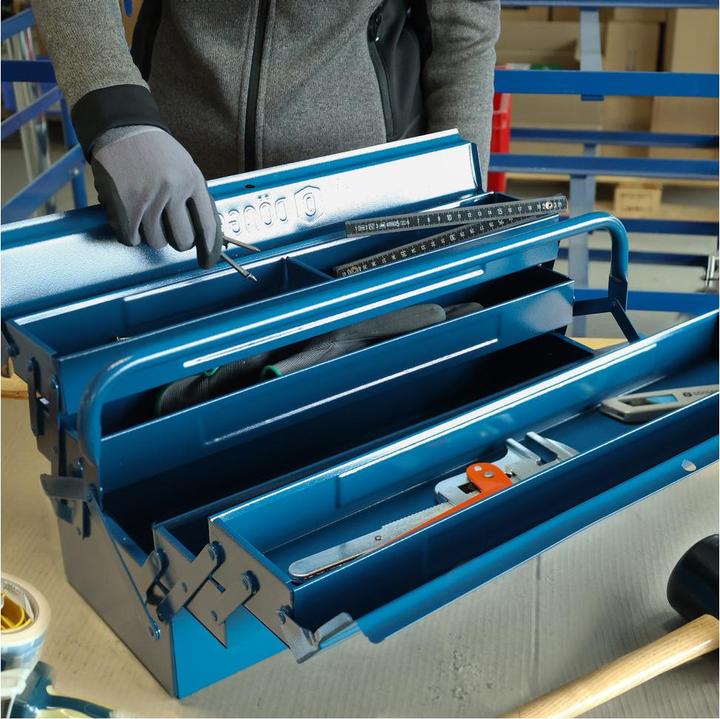 Produktbild Dönges Werkzeugkoffer aus Stahlblech, 530 x 200 x 200 mm (1 Teil)