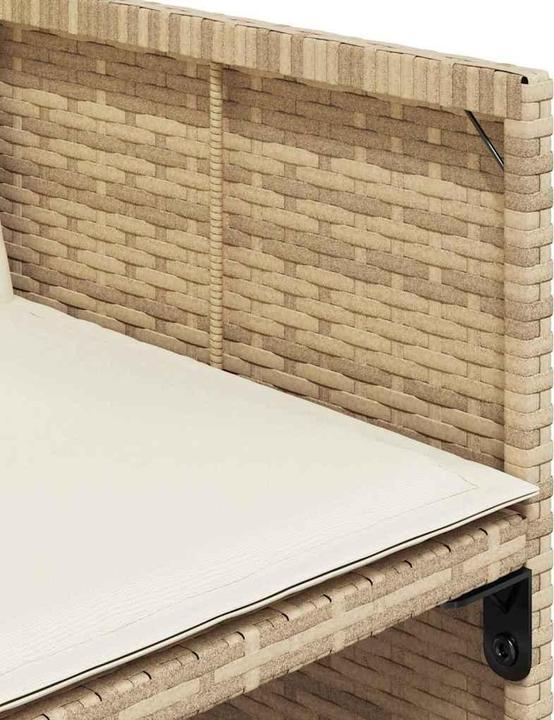 Produktbild vidaXL Garten Essgruppe (110 x 106 x 73 cm)
