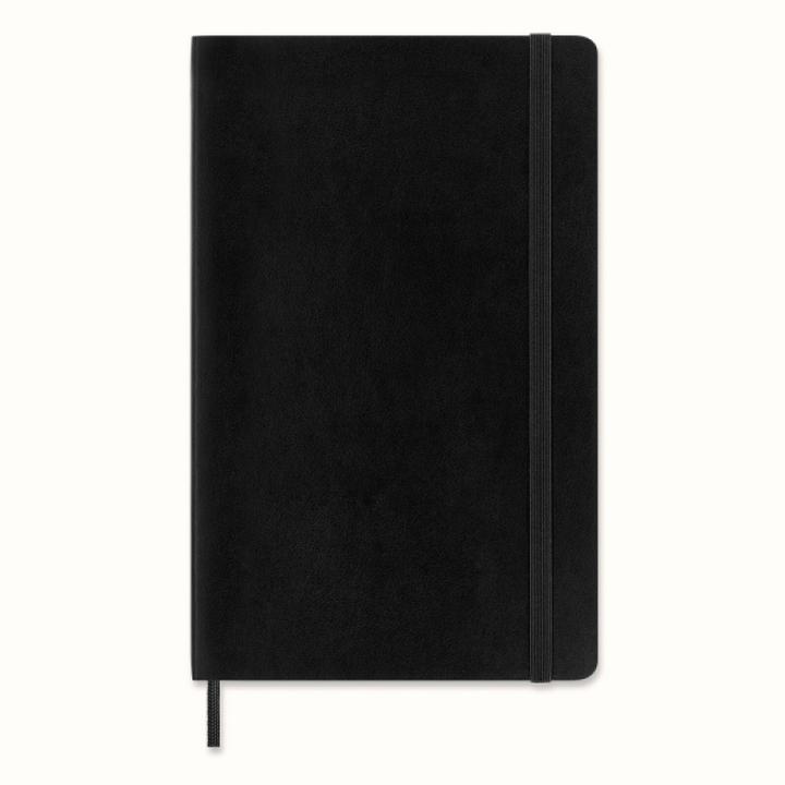 Produktbild Moleskine Professionelles Notizbuch L/A5, Soft Cover, Schwarz (A6, Liniert, Weicher Einband)