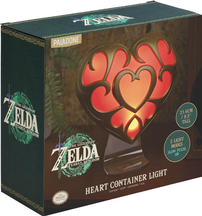 Produktbild Paladone Products THE LEGEND OF ZELDA - Coeur - Lampe 25cm (DSi XL)