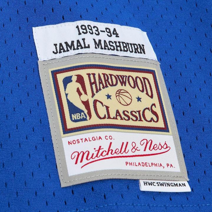 Actual product image Mitchell & Ness Swingman Mesh Jersey Dallas Mavericks Jamal Mashburn - S (S)