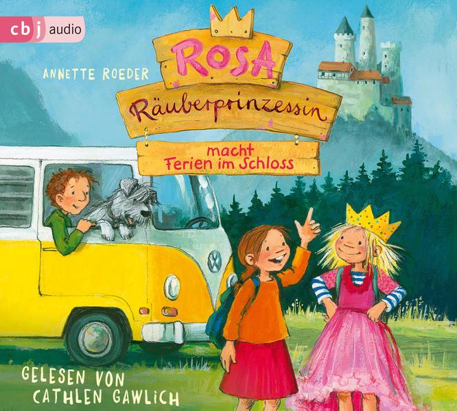Actual product image Pink robber princess takes a vacation in the castle (Annette Roeder, Cathlen Gawlich, German)
