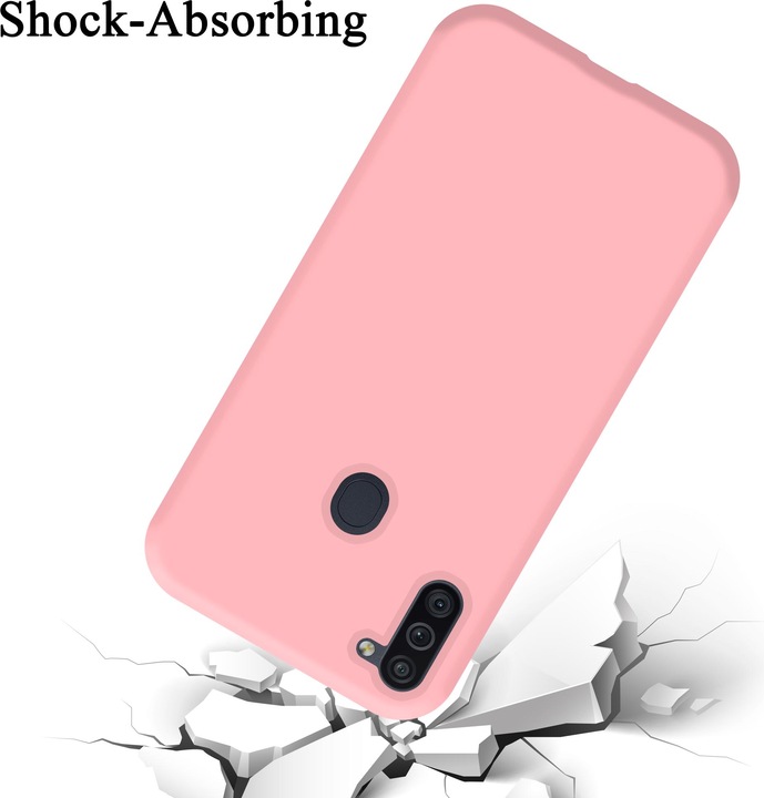 Produktbild Cadorabo TPU Liquid Silicone Case Cover (Samsung Galaxy M11, Samsung Galaxy A11)