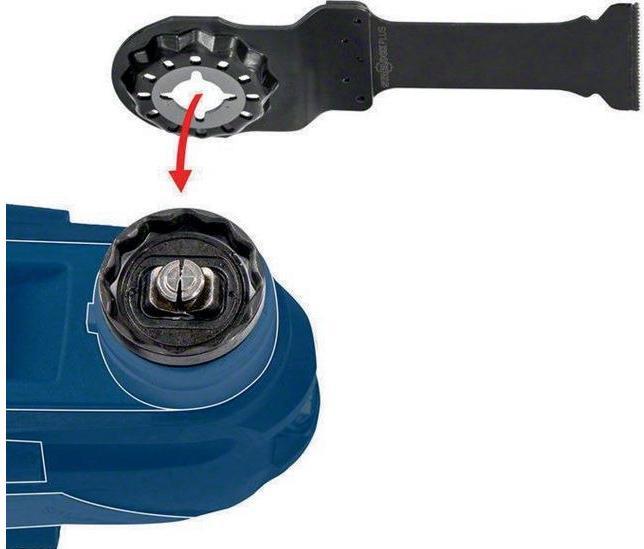 Actual product image Bosch Professional Zubehör Expert MetalMax PAIZ 45 AIT blade for multifunction tools, 45 mm