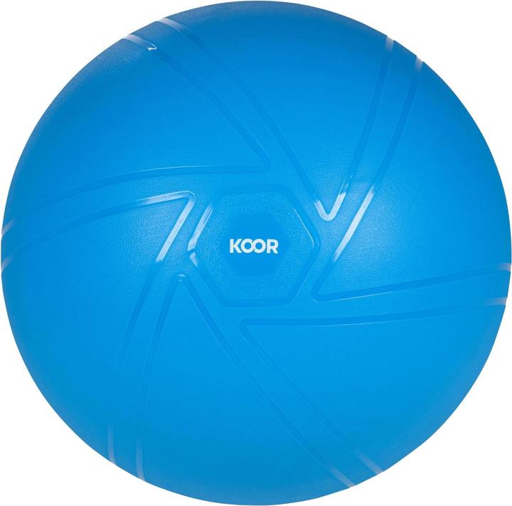 Koor Gymnastikball 55 cm, Blau (55 cm)