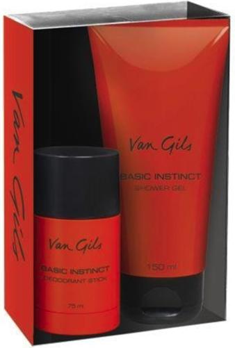 Van Gils Basic Instinct Deodorant stick 75ml / Shower Gel 150ml (Stick)