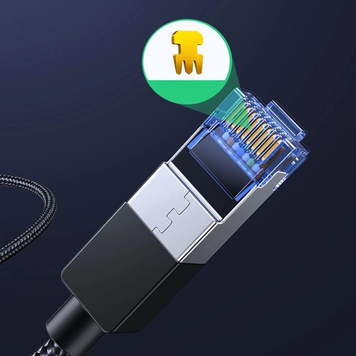 Image du produit Ugreen Câble réseau (F/FTP, CAT8.1, 1.50 m)