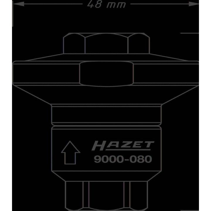 Immagine prodotto HAZET Riduttore di pressione 9000-080 Filetto mm 12,91 1/4 ″ 6,3 bar