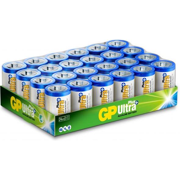 GP Batteries 13AUP-S24/ LR20/ ULTRA PLUS battery - 24 Pack (24 Stk., D), Batterien + Akkus