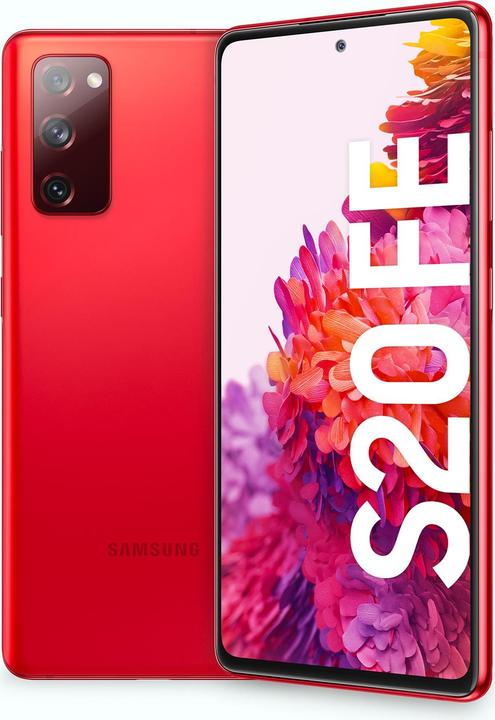 Image du produit Samsung Galaxy S20 FE (Snapdragon) UE (128 Go, Cloud Red, 6.50", Double SIM, 4G)