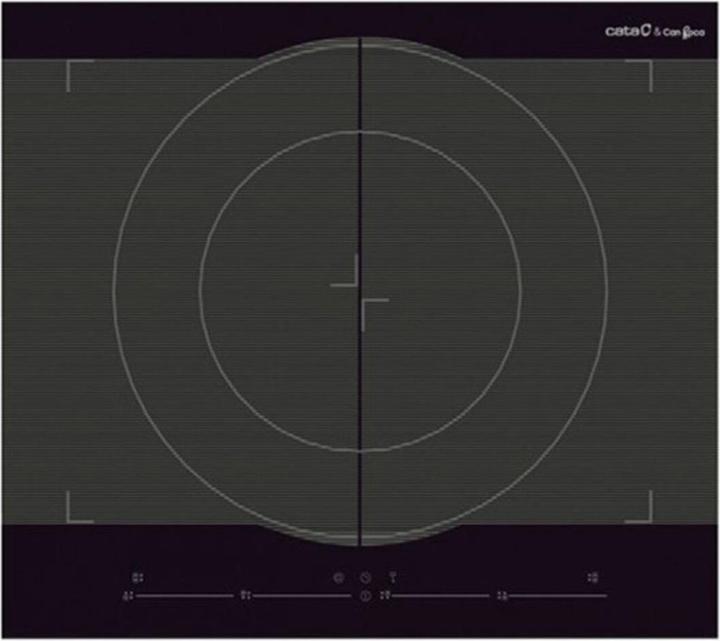 Actual product image Cata GIGA 600 BK (59 cm, Induction hob)