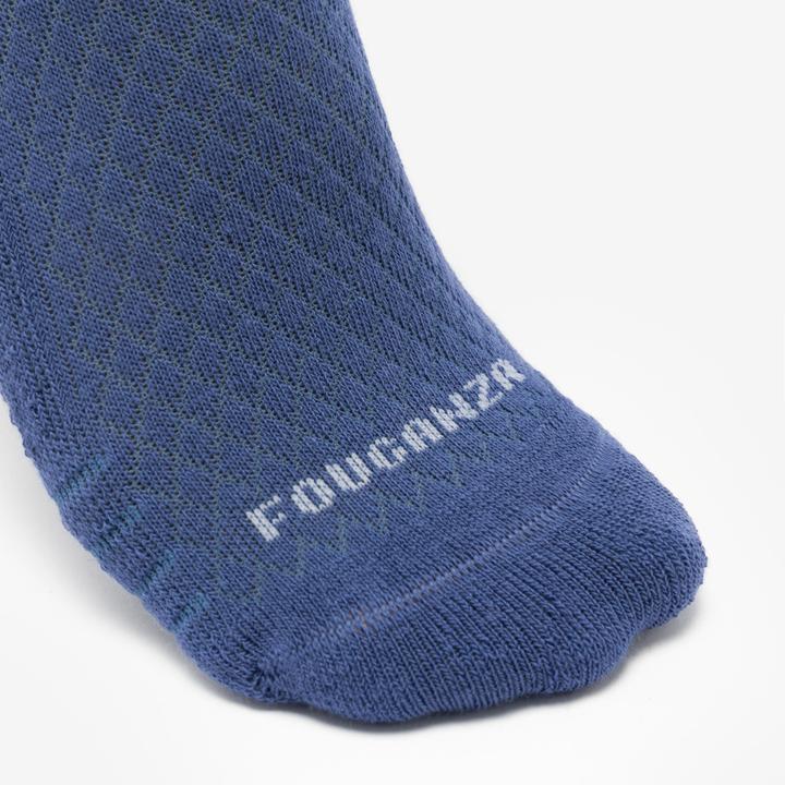 Produktbild Fouganza Reitsocken SKS 500 Kinder 2er-Pack blau (35 - 38)