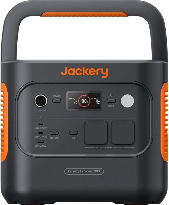 Produktbild Jackery Explorer 2000 V2 EU (2042 Wh, 17.50 kg)