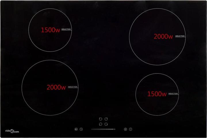 Immagine prodotto vidaXL Kochfeld (77 cm, Piano cottura a induzione)
