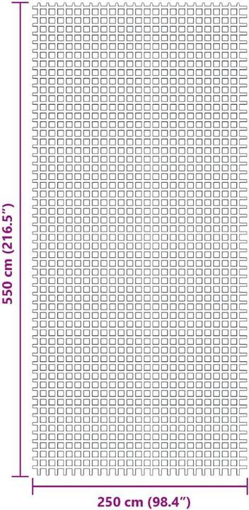 Produktbild vidaXL Campingteppich