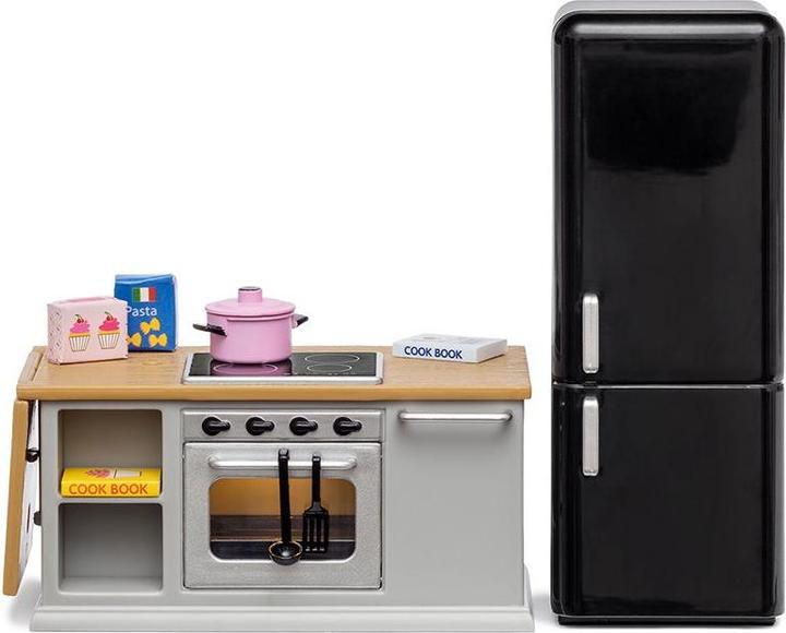 Productafbeelding Lundby Poppenhuis accessoires keukenset