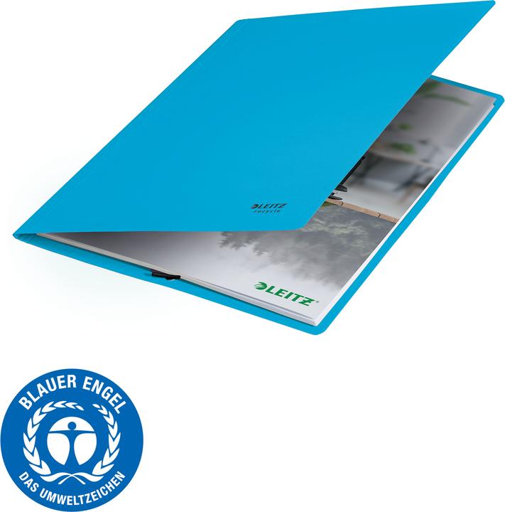 Produktbild Leitz Gummibandmappe Eckspanner A4 Blau (A4, 1x)