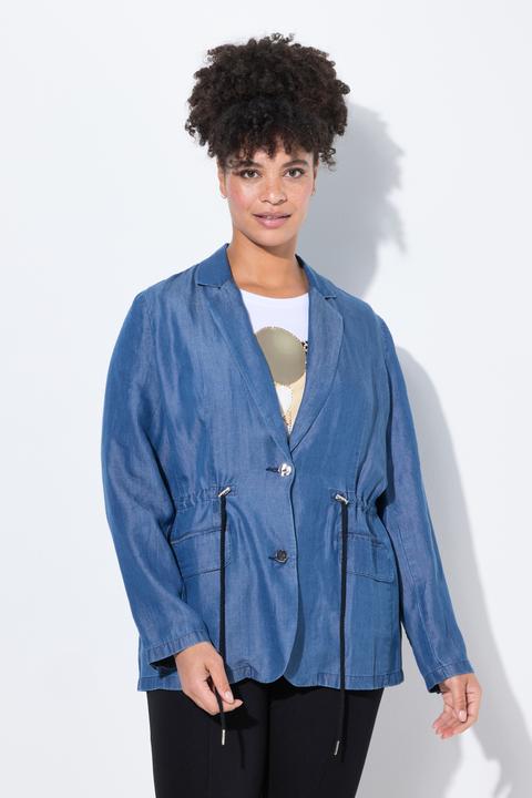 Produktbild Miamoda Blazer, A-Linie, Lyocell, Taillen-Tunnelzug (58)