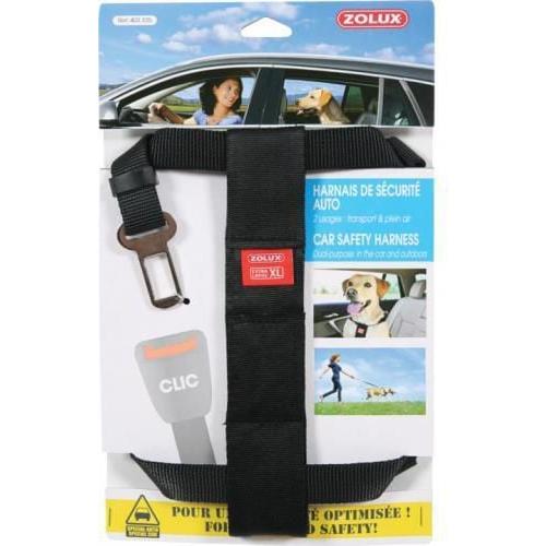 Zolux XL-Sicherheitsgurte (XL, Hund, Allgemein), Halsband + Leine
