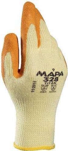 Produktbild Mapa Professional Handschuhe 34328020 Latex Gelb (10)