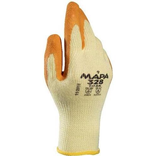 Mapa Professional, Schutzhandschuhe, Handschuhe 34328020 Latex Gelb (10)