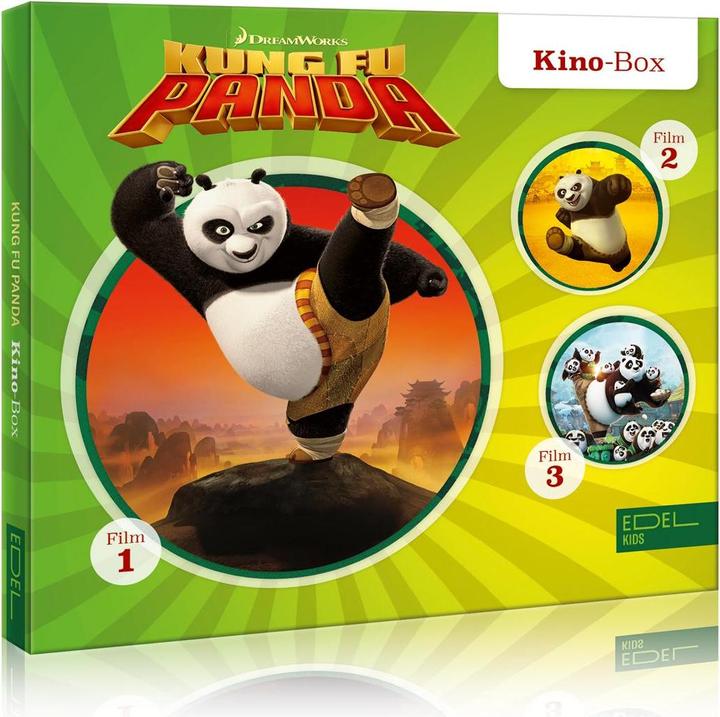 Actual product image Kung Fu Panda cinema box set (films 1-3) (German)
