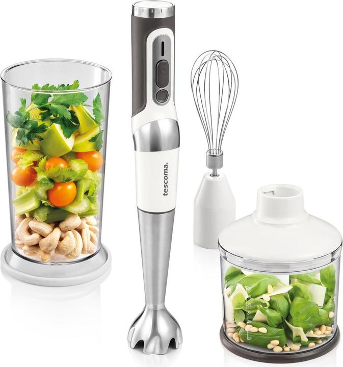 Tescoma Akku-Stabmixer GrandCHEF, mit Zubehörteilen