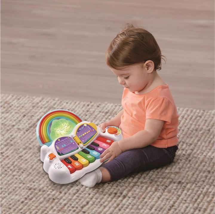 Actual product image VTech Music toy Piano arc en ciel Lumi magique (French)
