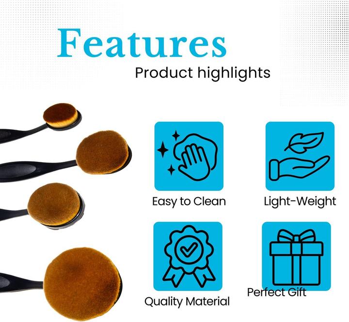 Actual product image Intirilife Make Up Pinsel