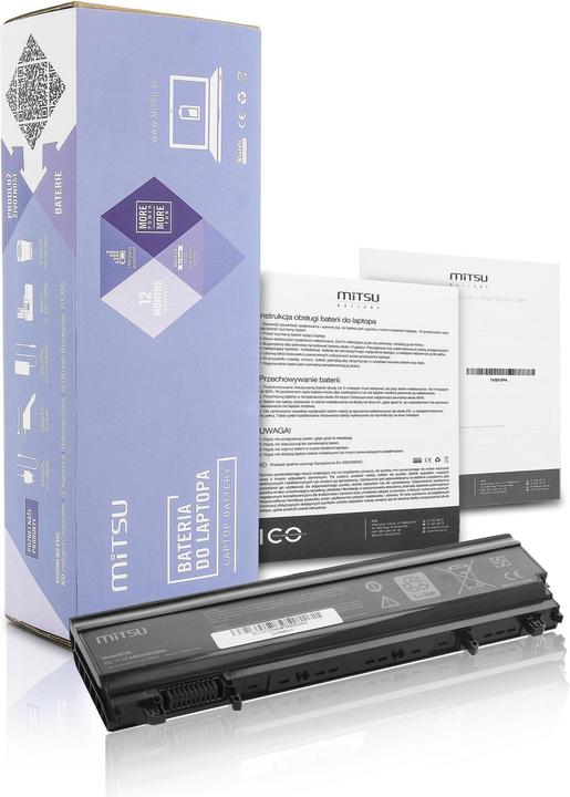 Actual product image Mitsu BATTERY BC/DE-E5440 (DELL 4400 MAH 49 WH) - Battery - Battery - Battery (6 cubicles, 4400 mAh)