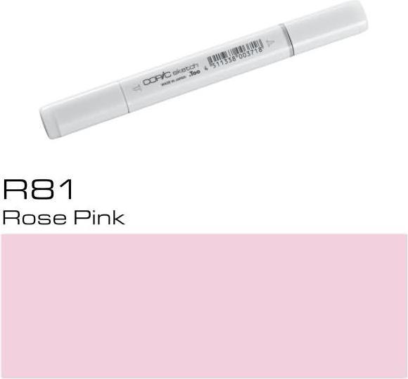Image du produit Copic Sketch Type R - 81 (R81 - Rose Pink, 1 x)