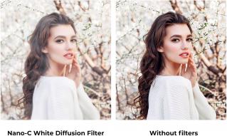 Produktbild K&F Concept Nano-C HMC White Mist Diffusionsfilter – 67 mm (67 mm, Diffusionsfilter)