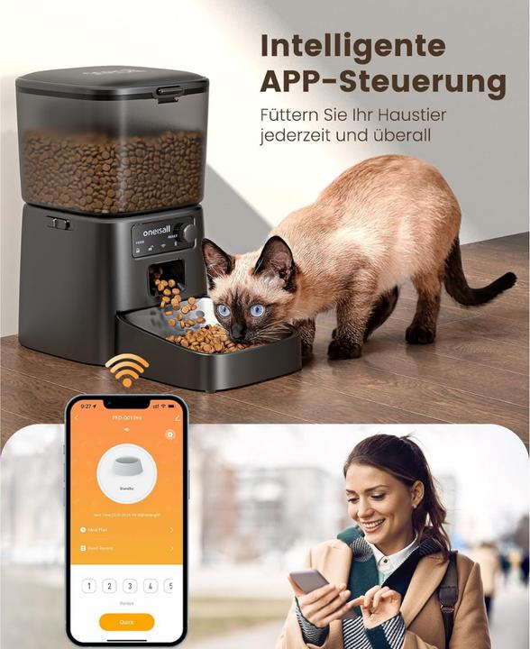 Image du produit Oneisall Distributeur automatique de nourriture (3.50 l)