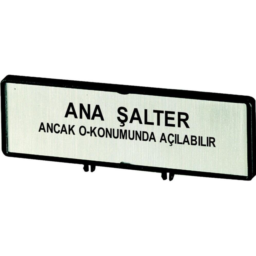 Eaton, Systemstromversorgung, Träger mit Schild, verwendbar für T5, 205564
