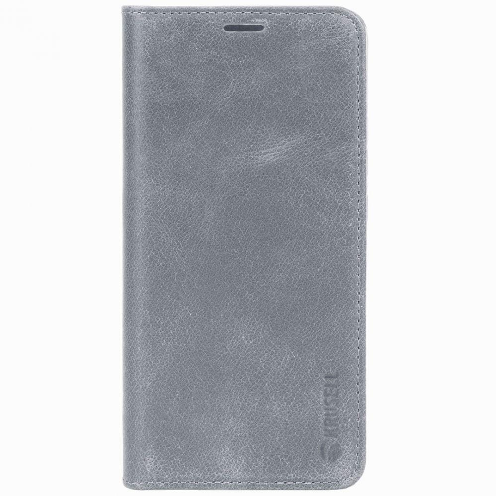 Krusell Sunne 2 Card Foliowallet Sony Xperia L2 vintage grey (Sony Xperia L2), Smartphone Hülle, Grau